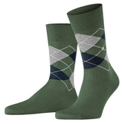 Burlington Manchester Socks - Mountain Green