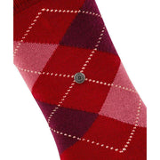 Burlington Marylebone Socks - Cranberry Red