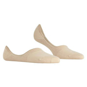 Burlington Merseyside Invisible Socks - Oatmeal Beige