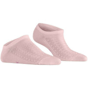 Burlington Merseyside Trainer Socks - Carrot Ora Pink