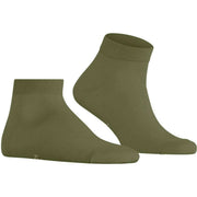 Burlington Palace Street Sneaker Socks - Salvia Green