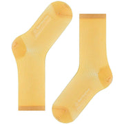 Burlington Princess Street Socks - Straw Yellow