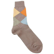 Burlington Queen Socks - Brown/Multi