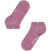 Burlington Soho Vibes Sneaker Socks - Peony Pink