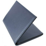 Byron and Brown Folding Nappa Leather 3 Fold 5 x 3.5 Travel Frame - Navy