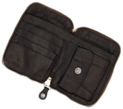 Campomaggi Siena Flower Stud Purse - Military Green