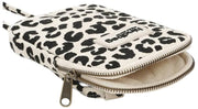 Hindbag Bill Phone Bag - Leopard Off White