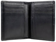 Dents Itchen Passcase Card Holder Wallet - Black