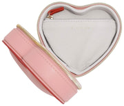 Stackers Heart Travel Jewellery Box - Pink