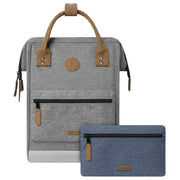 Cabaia Adventurer Happy Hour Medium Backpack - New York Apero Grey