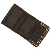 Campomaggi Felloniche Stud Coin Purse - Brown