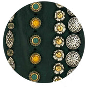 Campomaggi Forte Dei Marmi Rhinestone Purse - Green Bottle