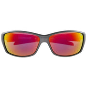 CAT Active High Wrap Sunglasses - Grey/Red