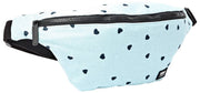 Roka Mill Hill Cotton Canvas Bum Bag - Heart Print Blue