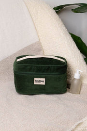 Hindbag Gaspard Vanity Bag - Velvet Pine Green