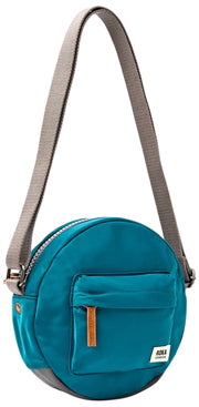 Roka Paddington Small Recycled Nylon Crossbody Bag - North Sea Blue