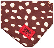 Roka Carnaby Small Recycled Canvas Wallet - Brown Spot