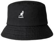 Kangol Washed Bucket Hat - Black