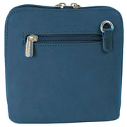 David Jones Small Dome Crossbody Bag - Denim Blue