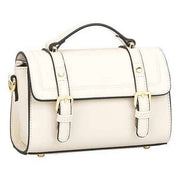 David Jones Small Grab Satchel - Creamy White