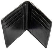 Dents Itchen Passcase Card Holder Wallet - Black