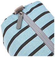Roka Mayfair Small Cotton Canvas Wash Bag - Blue Stripe