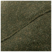 Dents Grafham Herringbone Tweed Flat Cap - Forest Green