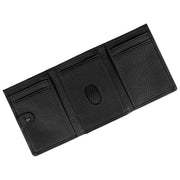 Dents Aire Trifold Card Holder Wallet - Black