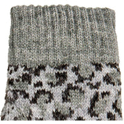 Dents Animal Print Gloves - Dove Grey