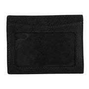 Dents Clyde Leather RFID Blocking Card Holder - Black