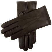 Dents Devizes Shorter Finger Cashmere Lined Leather Gloves - Brown