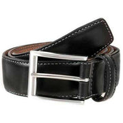 Dents Full Grain Leather Belt - Black