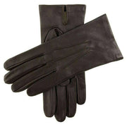 Dents Keswick Silk Lined Leather Gloves - Brown