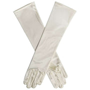 Dents Melissa Long Below Elbow Satin Gloves - Cream