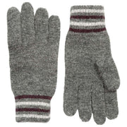 Dents Salcombe Rib Knit Gloves - Charcoal Grey