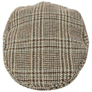 Dents Stanwick Tweed Flat Cap - Brown