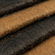 Dents Stripe Blanket Scarf - Camel Beige/Black