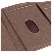 Dents Aire Trifold Card Holder Wallet - Chocolate Brown