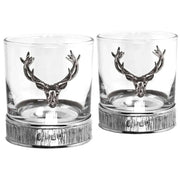 english-pewter-company-11oz-majestic-stag-double-tumbler-set---silverclear-34391564