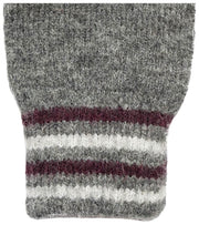 Dents Salcombe Rib Knit Gloves - Charcoal Grey