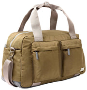 Roka Gatwick Medium Recycled Canvas Duffle Bag - Sea Spray Brown