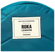 Roka Paddington Small Recycled Nylon Crossbody Bag - North Sea Blue
