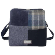 Earth Squared Tweed Logan Bag - Humbie Navy