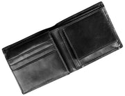 Dents Itchen Coin Bifold Wallet - Black