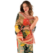 powder-exotic-leaves-linen-cotton-scarf---beigeredblue-35503772