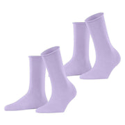 Esprit Basic Pure 2 Pack Socks - Lupine Purple