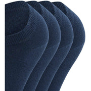 Esprit Solid Sneaker 4 Pack Socks - Marine Navy