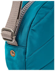 Roka Paddington Small Recycled Nylon Crossbody Bag - North Sea Blue