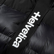Helvetica Mountain Pioneers Queyras Hodded Down Jacket - Black