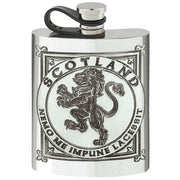 english-pewter-company-6oz-rampant-lion-flexi-cap-hip-flask---silver-34310818